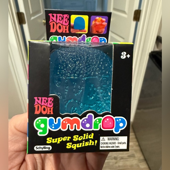 Schylling Other - Schylling NeeDoh Gumdrop Blue Squishy Toy TIKTOK fav!